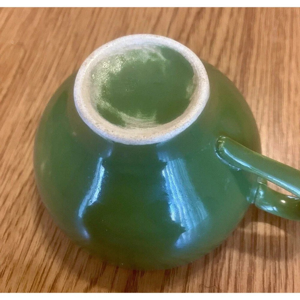 Homer Laughlin Dura-Print Charm House Forest Green Cup